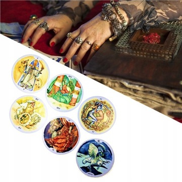 ZESTAW TAROTA TAROT KLASYCZNE 78 KART REINKARNAC