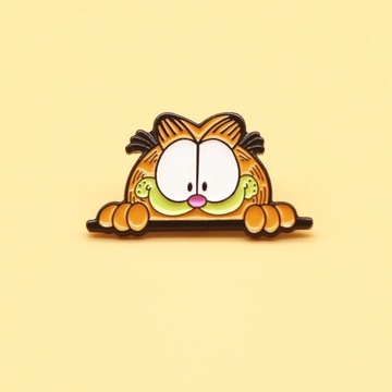 Металлическая булавка для кота Гарфилда