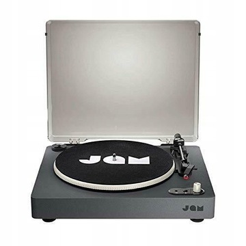 Проигрыватель Bluetooth JAM SPUN Out 33-1/3/45/73 СЕРЫЙ