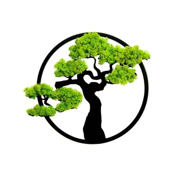 Drzewo Bonsai obraz z mchem MECH CHROBOTEK 40cm