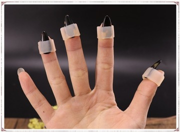 GUITAR PICKS NAILS BASS KALIMBA THUMB ŻEL KRZEMIONKOWY