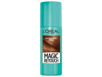 Loreal Magic Retouch Spray do retuszu odrostów nr 6 Mahoniowy Brąz 75ml