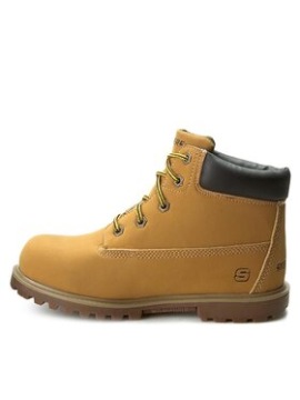 Черевики Дитячі Skechers Mecca Mitigate 93163L-WTN Коричневі Нубукові 37