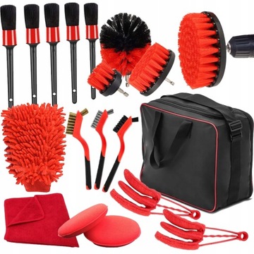 НАБОР ИЗ 19 ПРЕДМЕТОВ ДЛЯ ЩЕТКИ ДЛЯ ЧИСТКИ