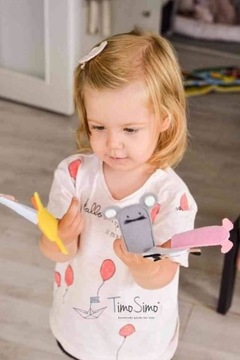 ТимоСимо Сенсорная книжка для годовалого ребенка.