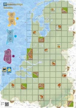 Carcassonne: Mapa Benelux (druga edycja)