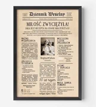 Rocznica ślubu A3 ŚLUB historia miłości JUBILEUSZ