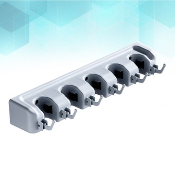 САМОКЛЕЯЩИЙСЯ НАСТЕННЫЙ ДЕРЖАТЕЛЬ ШВАБРЫ ЗАЖИМЫ ДЛЯ МЕТЛЫ