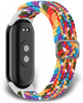 Pasek z klamrą RabbitMob opaska do Xiaomi Mi Smart Band 8/9/10 | Multicolor