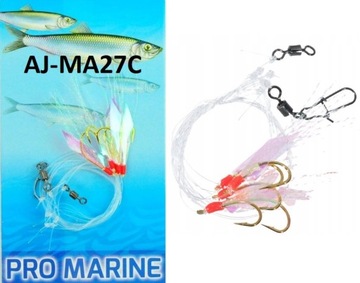 PRZYWIESZKA ŚLEDZIOWA MORSKA CHOINKA NA ŚLEDZIA JAXON AJ-MA27C