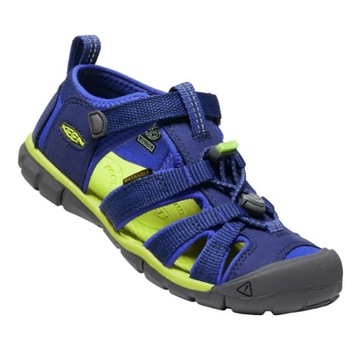 SANDAŁY DZIECIĘCE KEEN SEACAMP II BLUE DEPTHS CHARTREUSE 25/26 1022978