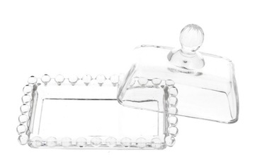 МАСЛЕНКА МАСЛЕНКА СТЕКЛЯННЫЙ КОНТЕЙНЕР С КРЫШКОЙ ДЛЯ МАСЛА, ПРОЗРАЧНЫЙ