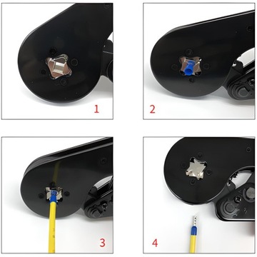 КРИМПЕРЫ ДЛЯ КЛЕММНЫХ РАЗЪЕМОВ 0,25-10 СЪЕМНИК ДЛЯ ИЗОЛЯЦИИ + 600 шт.