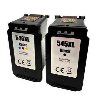 NOWE TUSZE DO CANON PG 545+546 iP2850 MG2450 2455 2550 TS3350 TS3450 TS3351