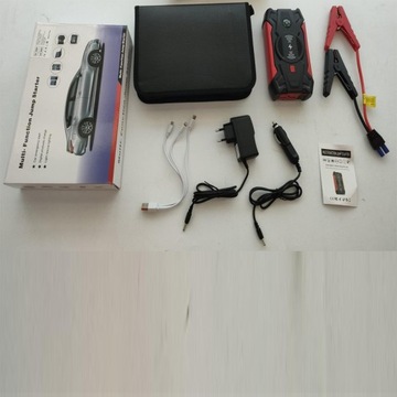 ПУСКНОЙ СТАРТЕР МОЩНЫЙ ЗАПУСК УСИЛИТЕЛЬ POWERBANK НАБОР ФАКЕЛОВ 20000 мАч 12 В