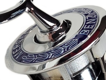 W204 C CLASS ЗВЕЗДА НА КАПОТЕ ЭМБЛЕМА ХРОМ 3d