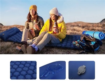 КОВРИК САМОНАДУВАЮЩИЙСЯ МАТРАС НАСОС + БЕСПЛАТНО