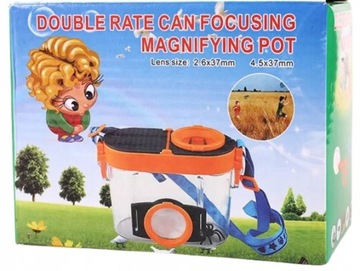 КОНТЕЙНЕР ДЛЯ НАСЕКОМЫХ С ЛУПОЙ, ОБРАЗОВАТЕЛЬНЫЙ НАБОР «НАСЕКОМЫЕ»