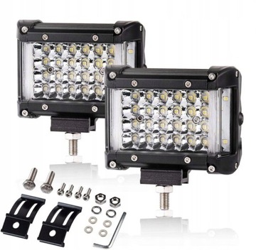 ZESTAW 2 X HALOGEN LAMPA ROBOCZA LED - 148W 12V