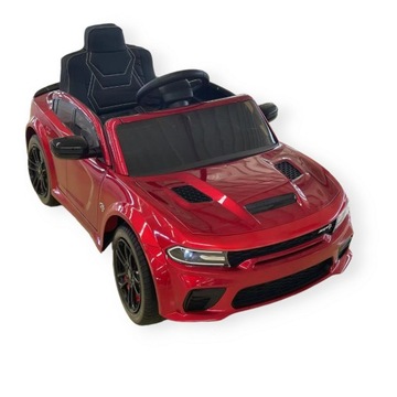 Детский лицензионный аккумулятор для автомобиля Dodge Charger SRT Hellcat ЧЕРНЫЙ