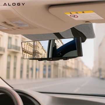 NAKŁADKA na LUSTERKO WSTECZNE WEWNĘTRZNE UNIWERSALNE PANORAMICZNE 300MM