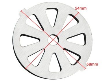Ножи для мясорубки, диски для измельчения, набор из 8 предметов.
