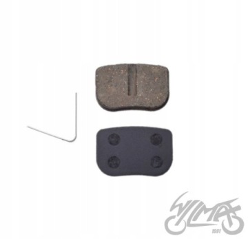 KLOCKI HAMULCA TYŁ PRZÓD MINI POCKET CROSS ATV