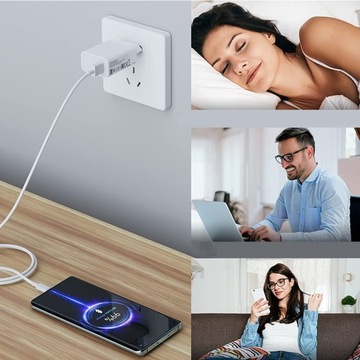 Быстрое зарядное устройство Xiaomi 33 Вт + кабель USB-C длиной 2 м