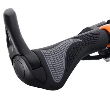 ВИНТОВЫЕ РУЧКИ НА РУЛЕ ВЕЛОСИПЕДНЫЕ РУЧКИ ЧЕРНЫЕ ПРОТИВОСКОЛЬЗЯЩИЕ РУЧКИ РУЛЯ