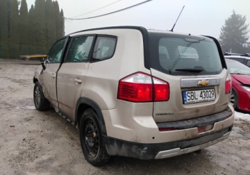 Chevrolet Orlando 1.8 141KM 2012 Chevrolet Orlando 2012r, 1.8 LPG. 7 osob. Uszkodzony lewy bok. Jezdzi., zdjęcie 3