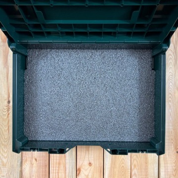 Пенопластовая вставка, графитовый наполнитель для коробки Metabo Metabox 145 LeanFoam