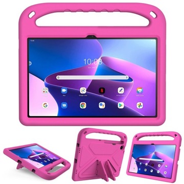 ETUI DLA DZIECI LENOVO TAB M10 PLUS 10.6 GEN 3 Z PODSTAWKĄ MOCNE PANCERNE