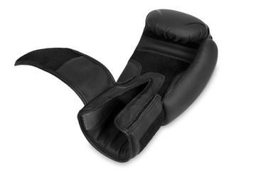 RĘKAWICE BOKSERSKIE SPARINGOWE CZARNE TRENINGOWE BUSHIDO RAPTOR 12 oz