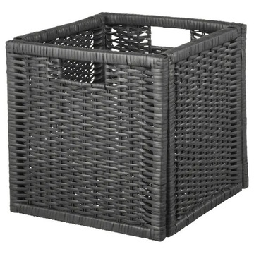 IKEA BRANAS Kosz, pojemnik, ciemnoszary 32x34x32cm