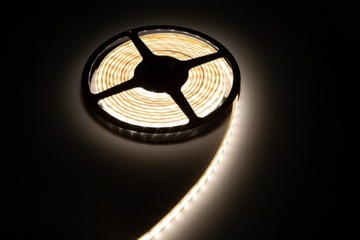 Taśma LED zewnętrzna IP66 zewnętrzna naturalny biały 12VDC 4000K rolka 5m