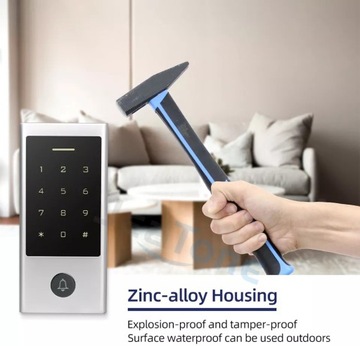 Кодовый замок-шифратор, водонепроницаемая кнопка дверного звонка RFID TTLock Bluetooth