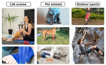 1 рулон 2,5/5/7 5/10 см * 4,8 м нетканый эластичный клейкий бинт