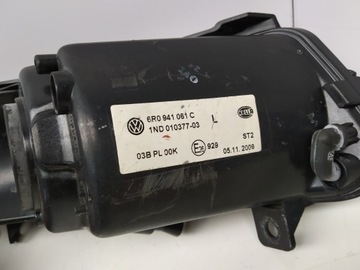 09-2014R VW POLO V HALOGEN LEVÝ NÁRAZNÍKU PŘEDNÍ 6R0 6R0941061C 6R