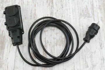 2P+Z IP44 Резиновая заглушка NOVA, черная