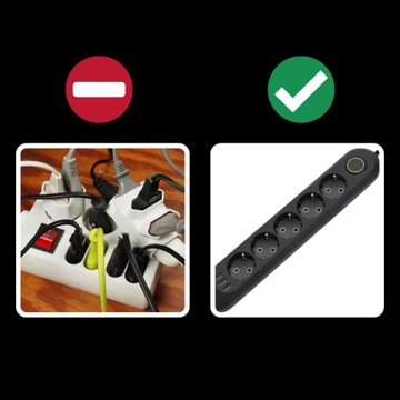 РАЗЪЕМ ПИТАНИЯ 5 РАЗЪЕМОВ 3 УДЛИНИТЕЛЬ USB 5М