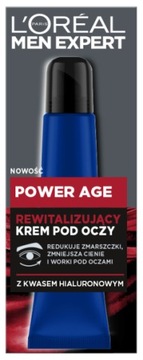 Loreal Men Expert Power Age восстанавливающий увлажняющий крем для век