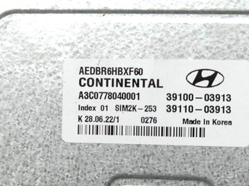 HYUNDAI IONIQ 2022 ŘÍZENÍ / MODUL ECU