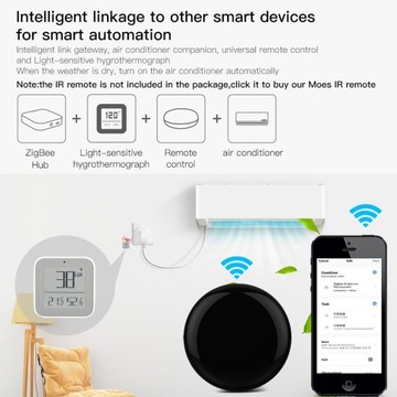 Датчик температуры света и влажности TUYA ZIGBEE