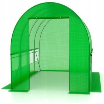 TUNEL FOLIOWY ogrodowy SZKLARNIA FOLIOWA na warzywa NAMIOT OGRODNICZY 6m2