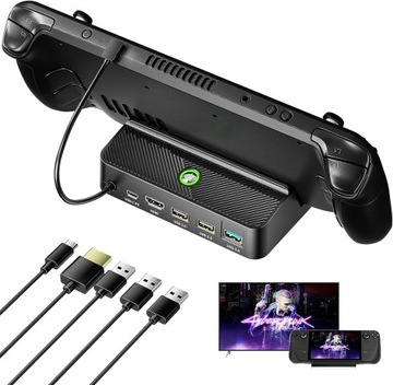 5W1 PD ŁADOWARKA HDMI Dock 100W DO Switch/PC/iPad