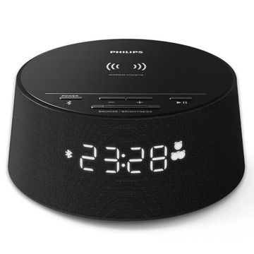 BUDZIK PHILIPS TAPR702/12 BLUETOOTH USB RADIO ZEGAR CZARNY