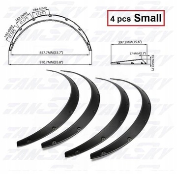 Расширения арок PRO ABS для дрифта