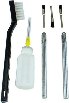 Набор для чистки малярного пистолета, 22 предмета.