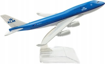 Stop KLM B747 model samolotu model 1:400 model sy