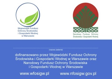 Tablica PCV A4 Inne dofinansowania WFOSIGW